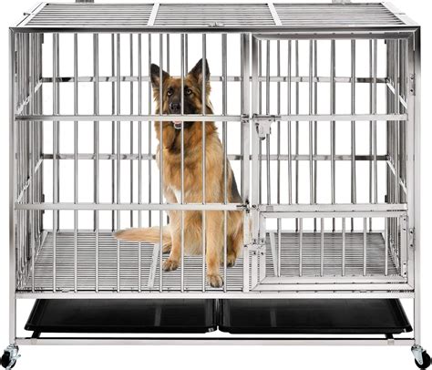 steel dog box|Amazon.com: Steel Dog Crates Heavy Duty.